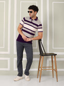 Men's Midnight Harbor Stripe Polo