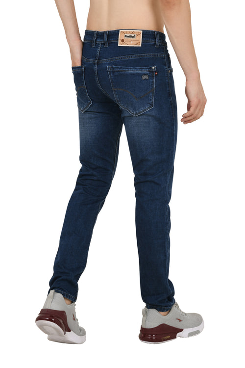 Blue Colored Narrow Fit Jeans