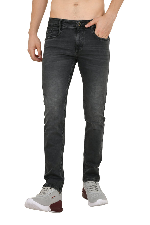 Dark Grey Jeans Narrow Fit