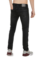 Charcoal Dark Grey Narrow Fit Jeans