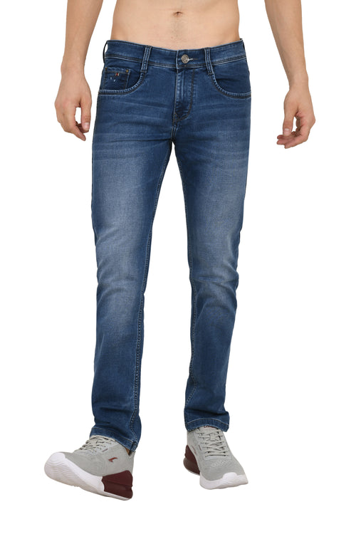 Blue Color Narrow Fit Jeans