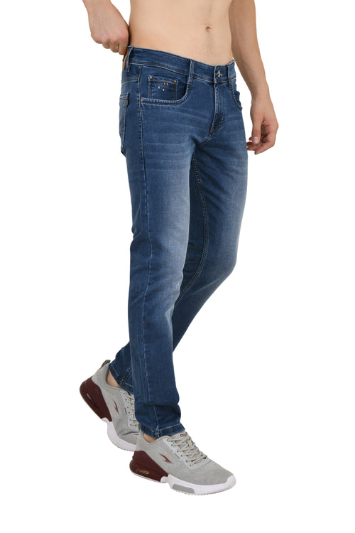 Blue Color Narrow Fit Jeans