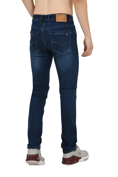 Dark Blue Color Narrow Fit Jeans