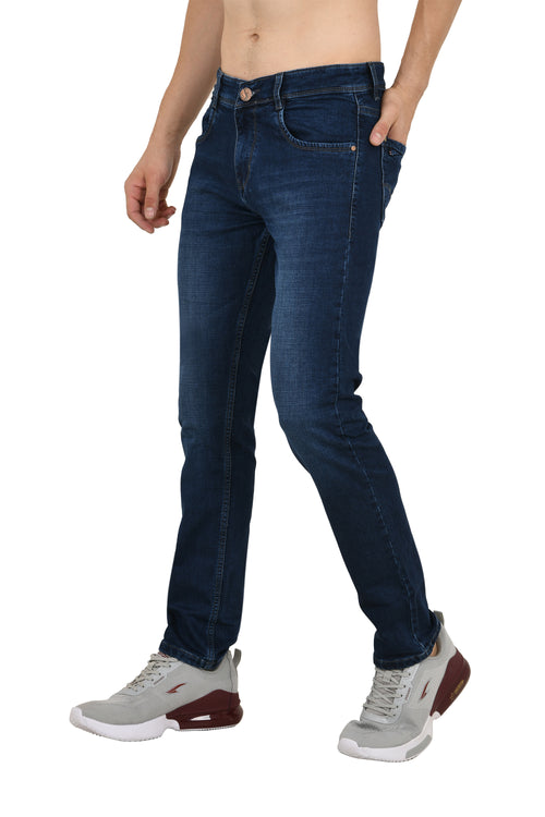 Dark Blue Color Narrow Fit Jeans
