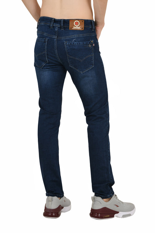 Dark Blue Color Narrow Fit Jeans