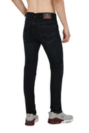 Charcoal Dark Blue Narrow Fit Jeans