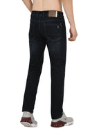Charcoal Blue Jeans Narrow Fit