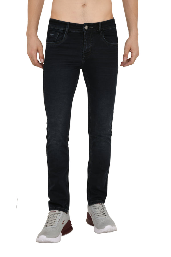 Charcoal Dark Narrow Blue Fit Jeans