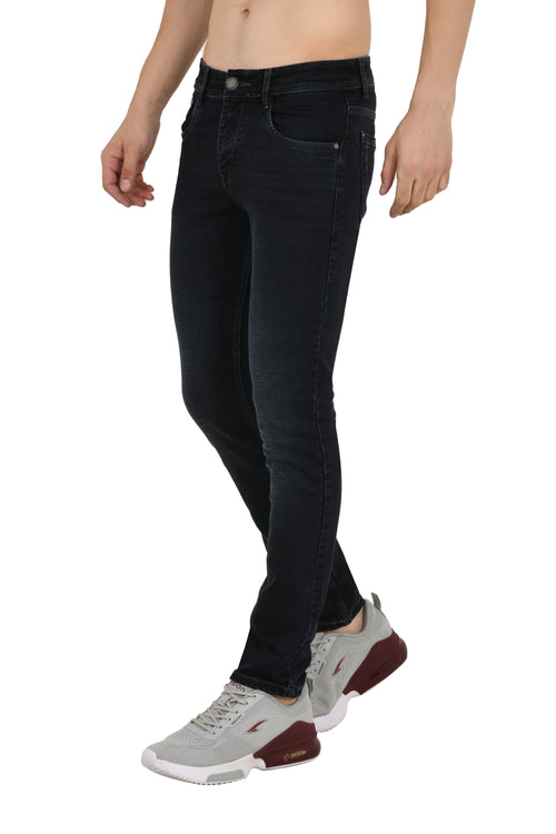 Charcoal Dark Narrow Blue Fit Jeans