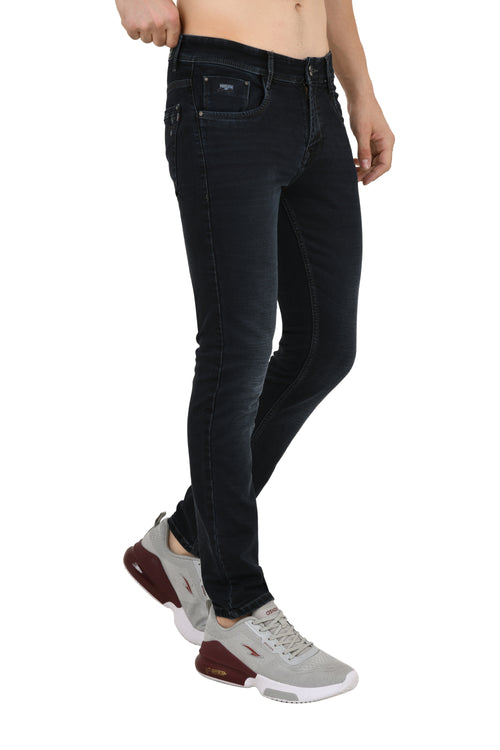 Charcoal Dark Narrow Blue Fit Jeans