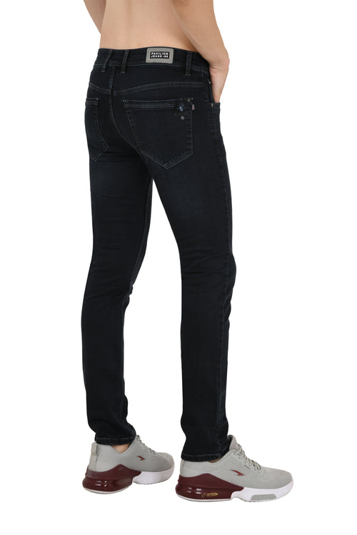 Charcoal Dark Narrow Blue Fit Jeans