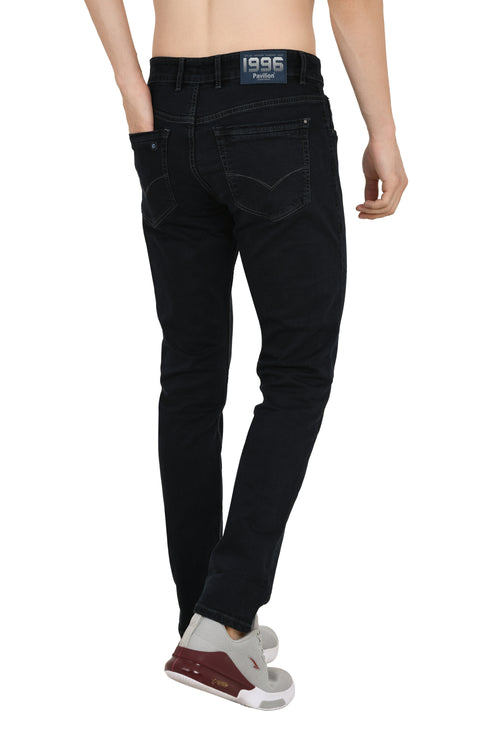 Charcoal Blue Comfort Fit Jeans