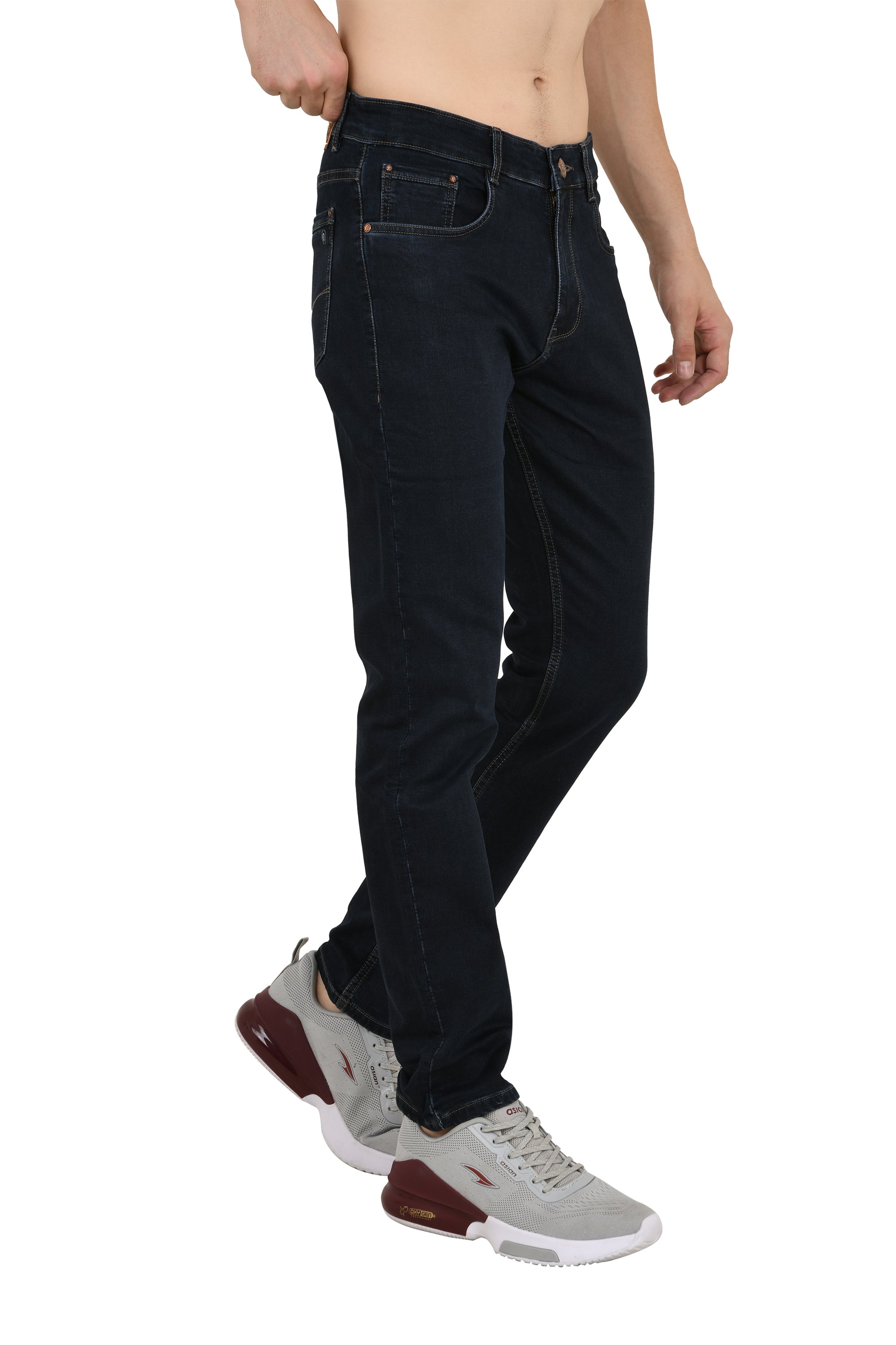 Denim Blue Comfort Fit Jeans
