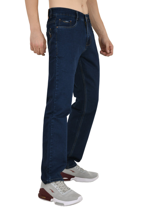 Dark Blue Straight Fit Jeans