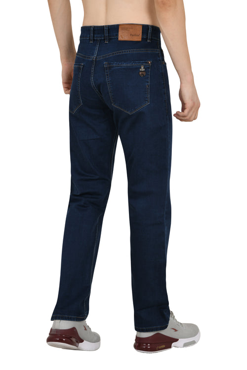 Dark Blue Straight Fit Jeans
