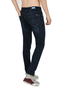 Charcoal With Shaded Blue Narrow Fit Jeans