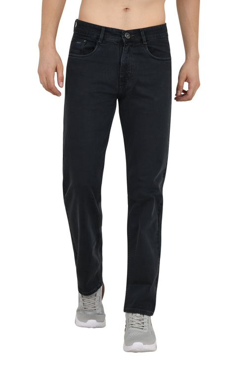 Charcoal Jeans Straight Fit Jeans