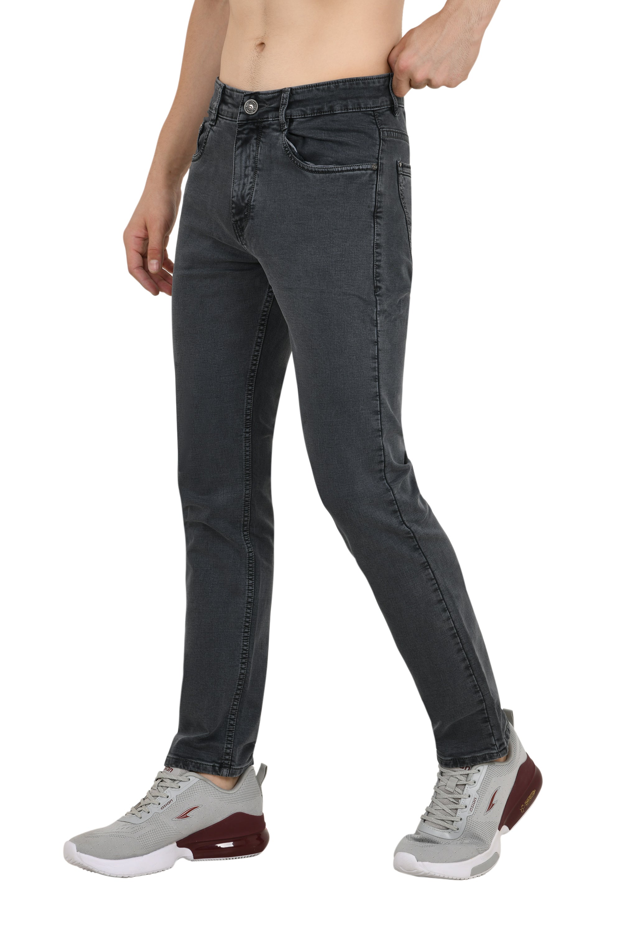 Light Grey Comfort Fit Jeans