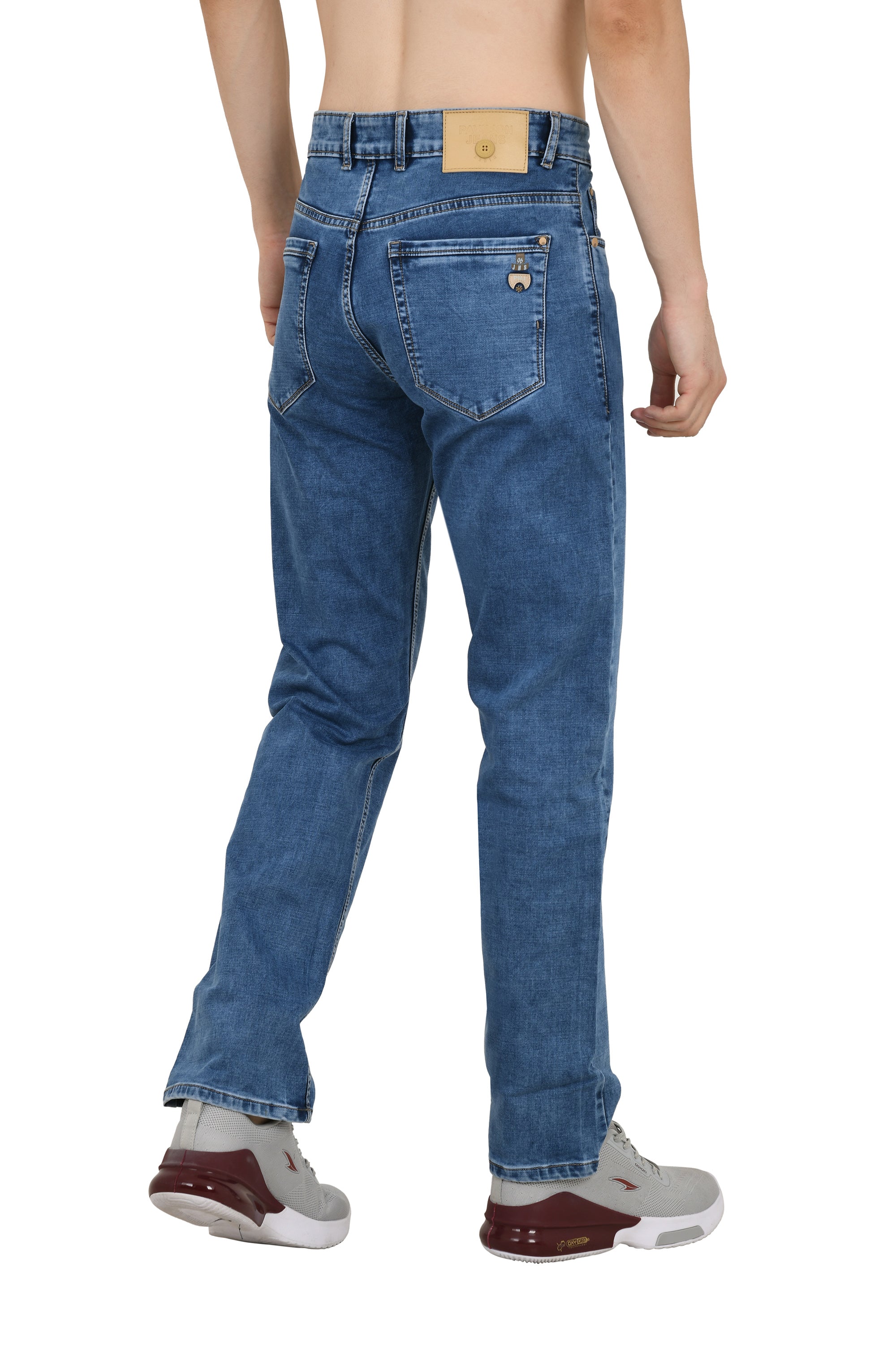 Light Blue Straight Fit Jeans