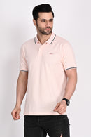Mens Misky Pink Polo Tshirt