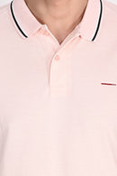 Mens Misky Pink Polo Tshirt