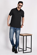 Regular Fit Printed Polo T-Shirt