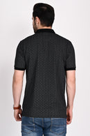 Regular Fit Printed Polo T-Shirt