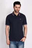Navy Color Polo Tshirt 