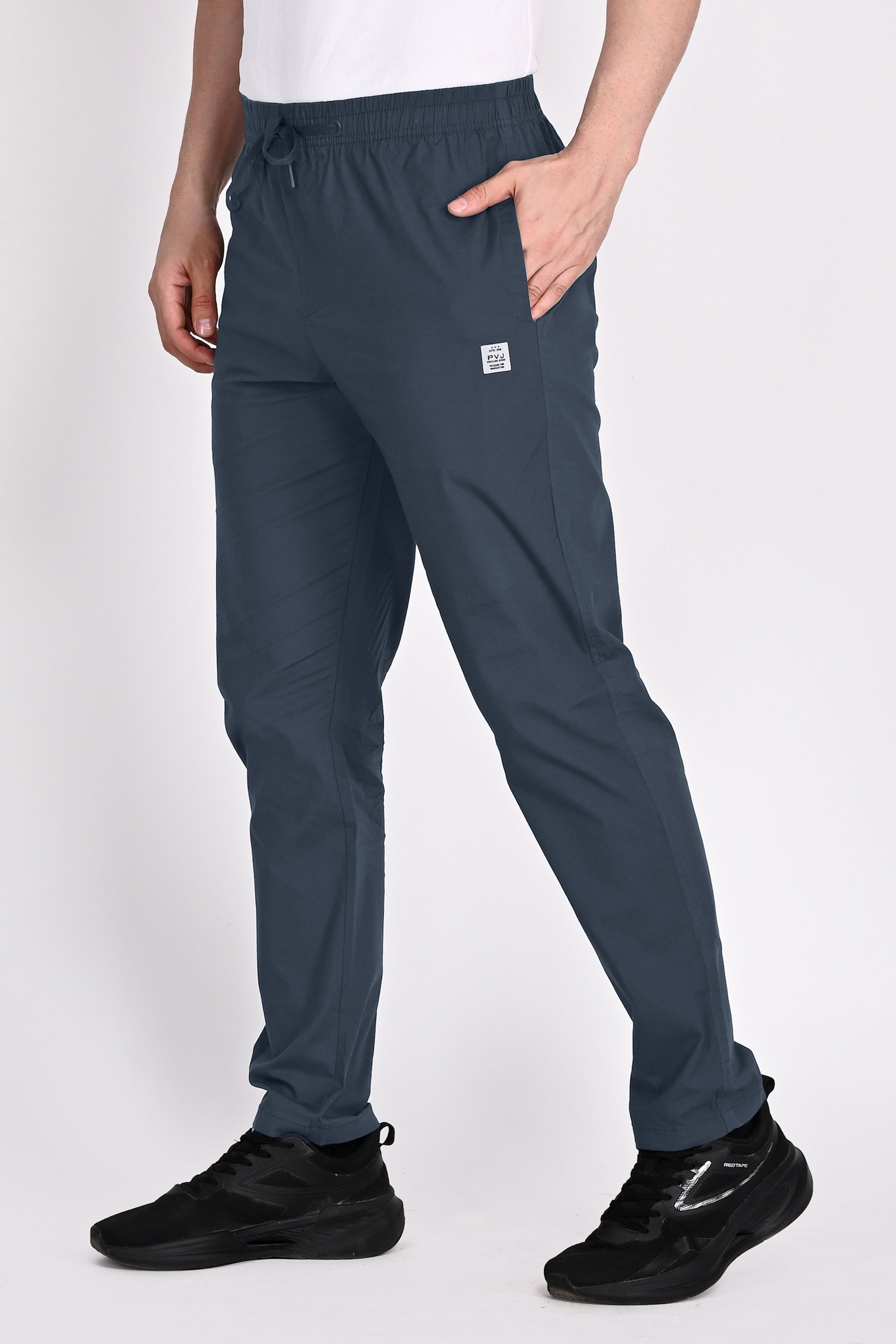 Men’s Casual Cotton Drawstring Trouser