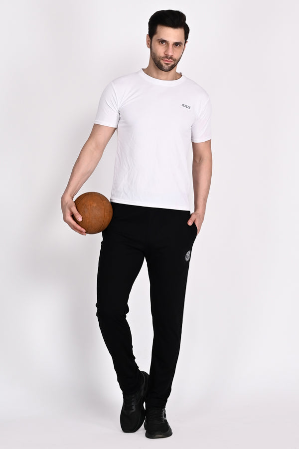 Mens Black Color Active Jogger