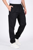 Mens Relaxed Fit Black Trouser