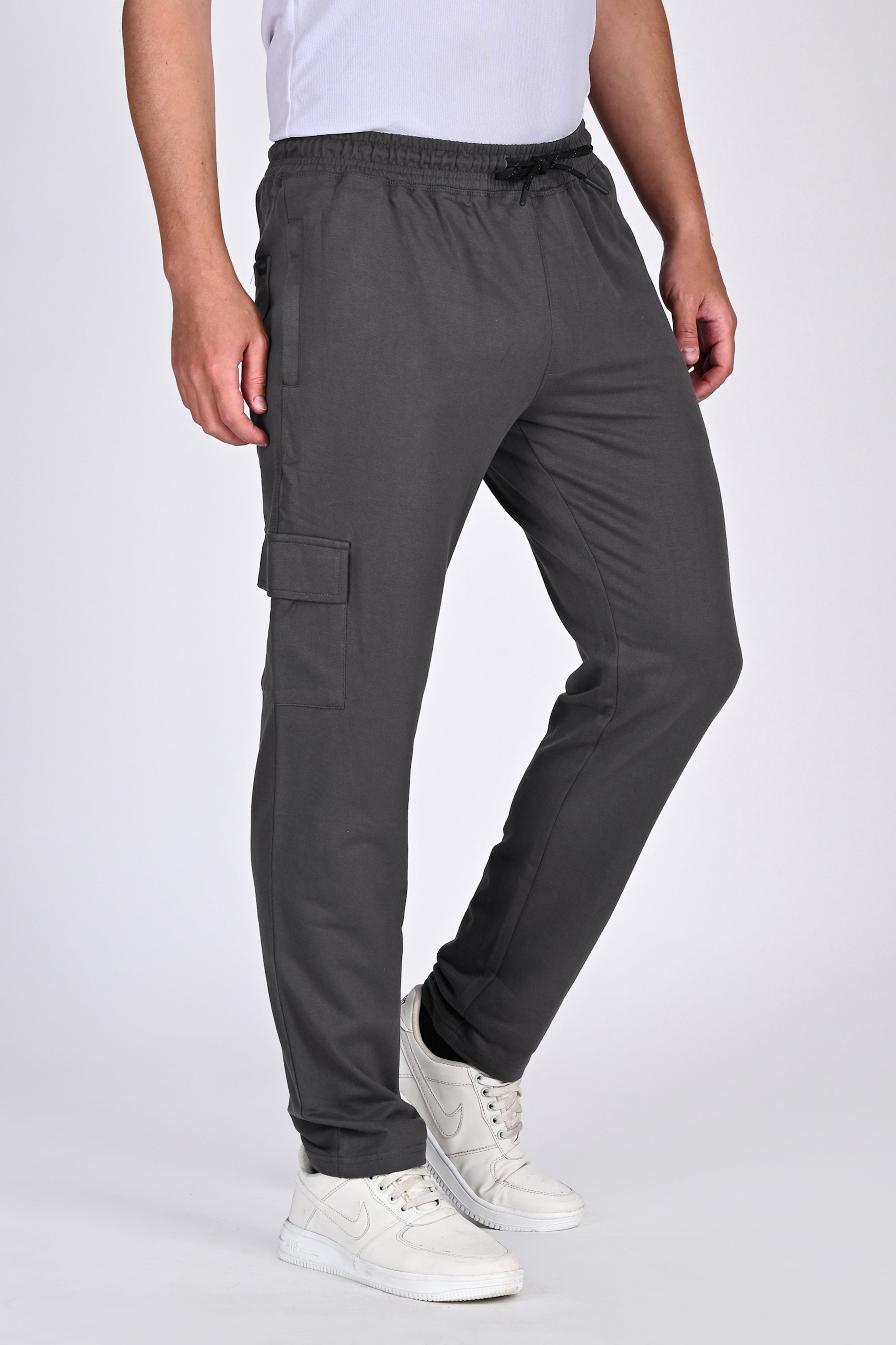 Mens Utility Comfort Jogger in Magnet Grey