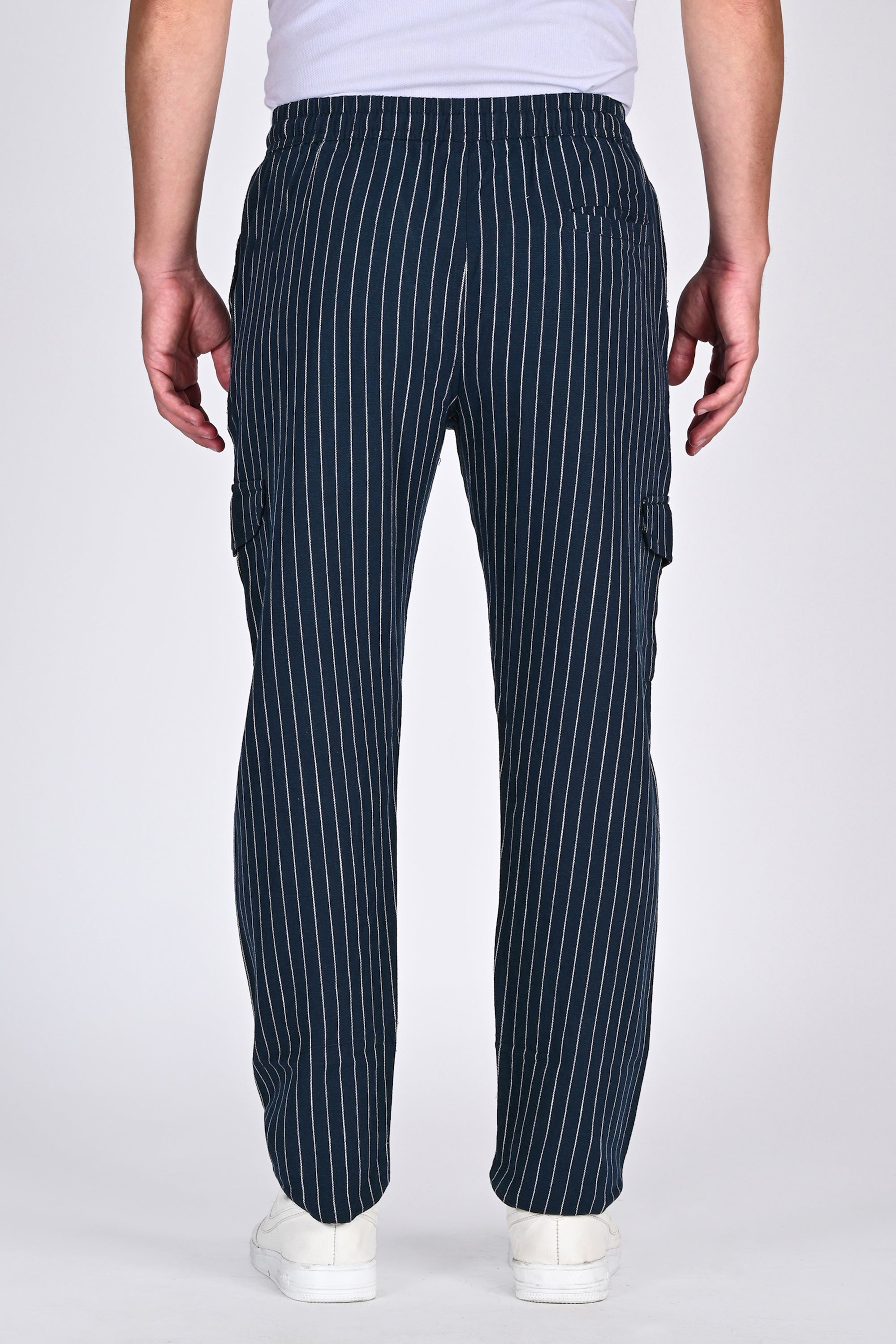 Mens Cargo Trouser in Navy Color
