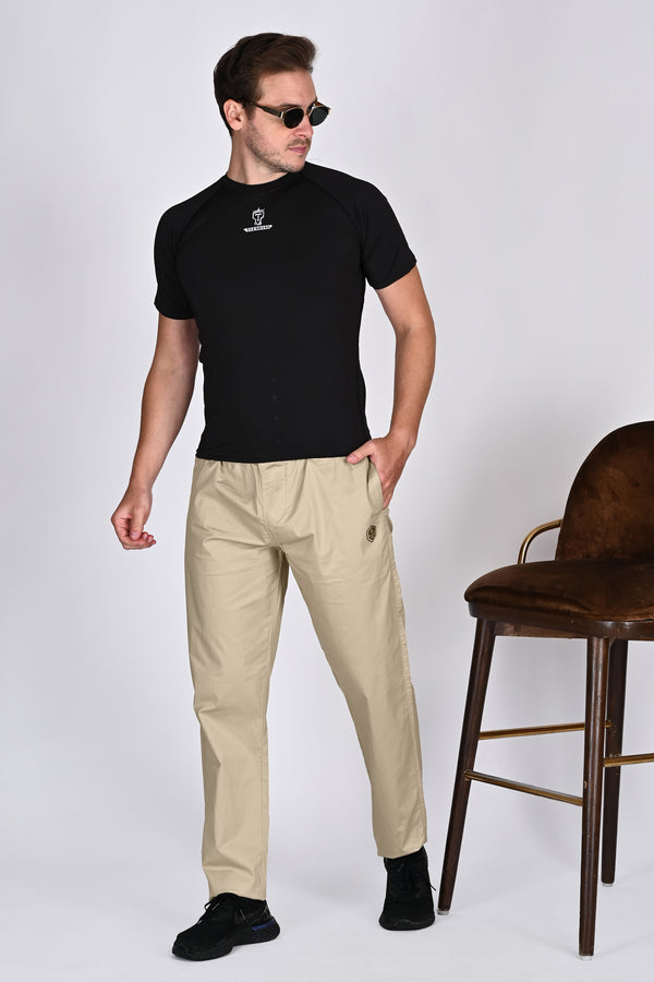 Mens Beige Color Trouser 