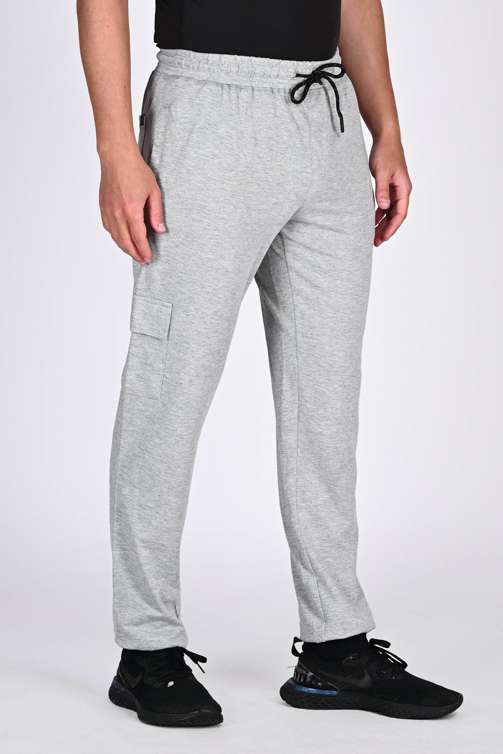 Mens Light Melange Grey Lounge Pant