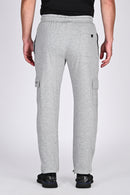 Mens Melange Grey Comfort Jogger