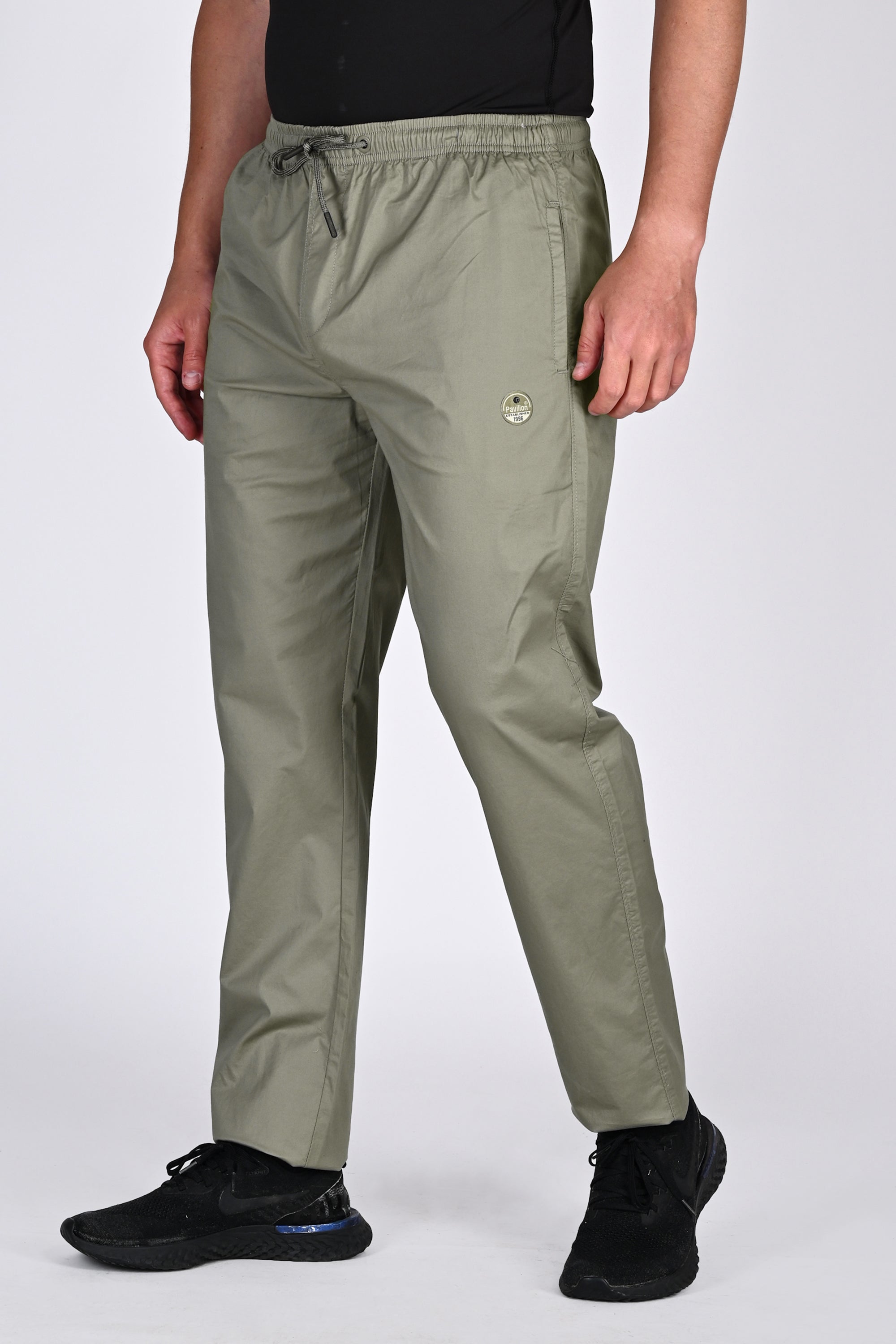 Men's Ash Green Trouser