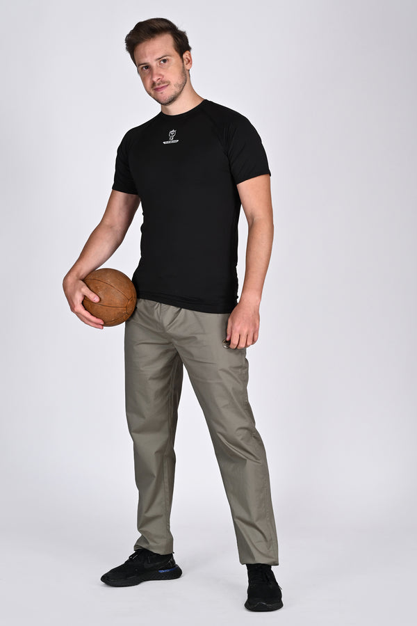 Mens Ash Green Trouser