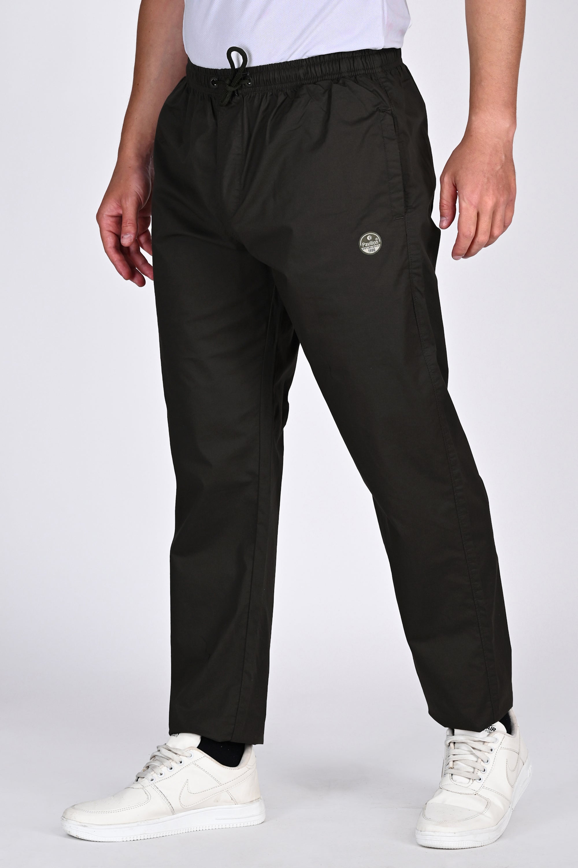 Mens Black Olive Trouser 
