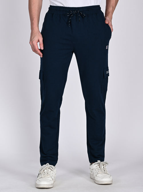 Mens Navy Color Joggers