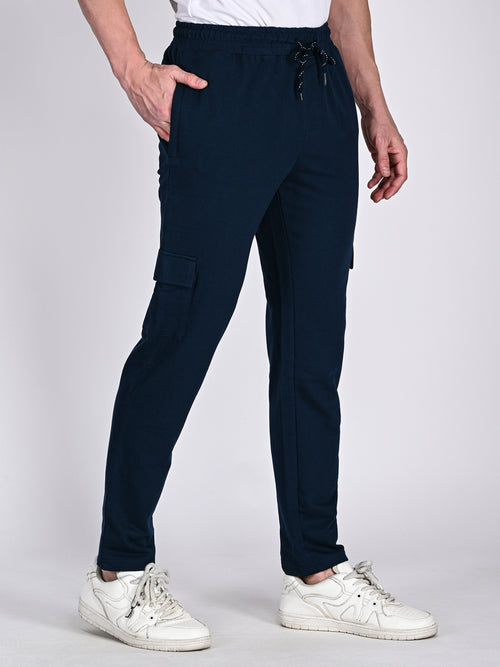 Mens Navy Color Joggers