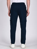Mens Navy Color Joggers