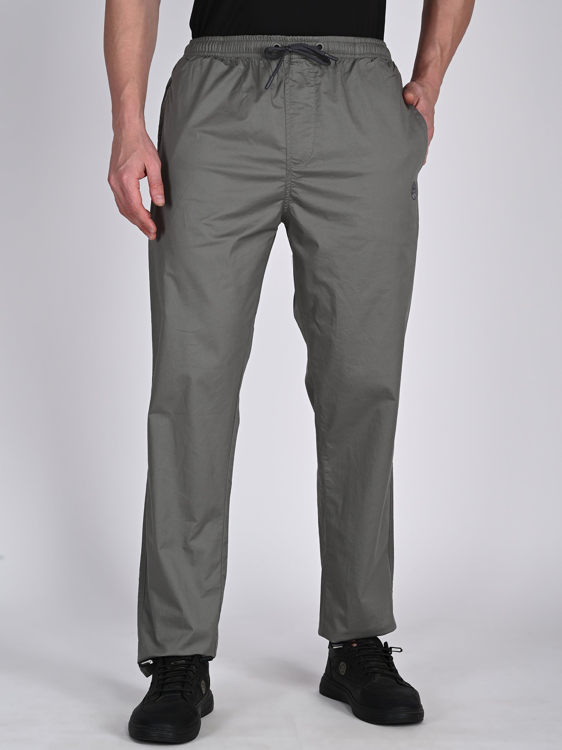 Mens Smoke Grey Trouser