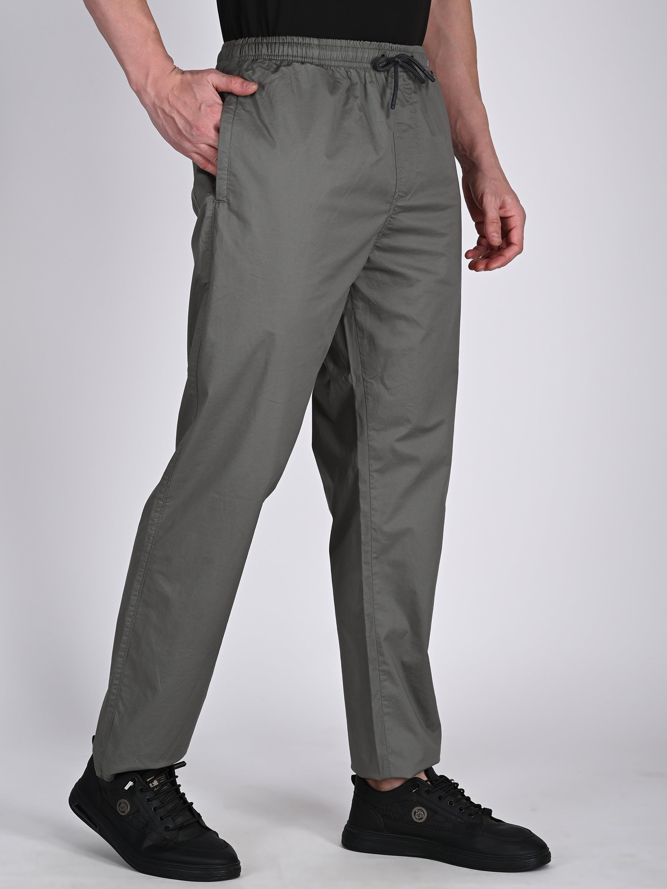 Mens Smoke Grey Trouser