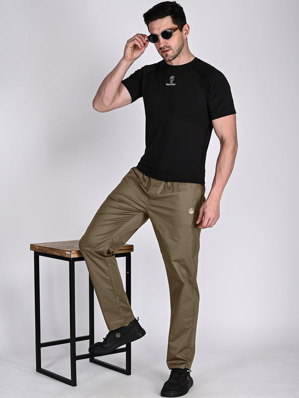 Mens Shadow Brown Color Trouser