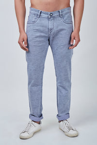 Flint Grey Narrow Fit Jeans with Blue Shaded