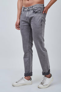 Slim Fit Grey Jeans