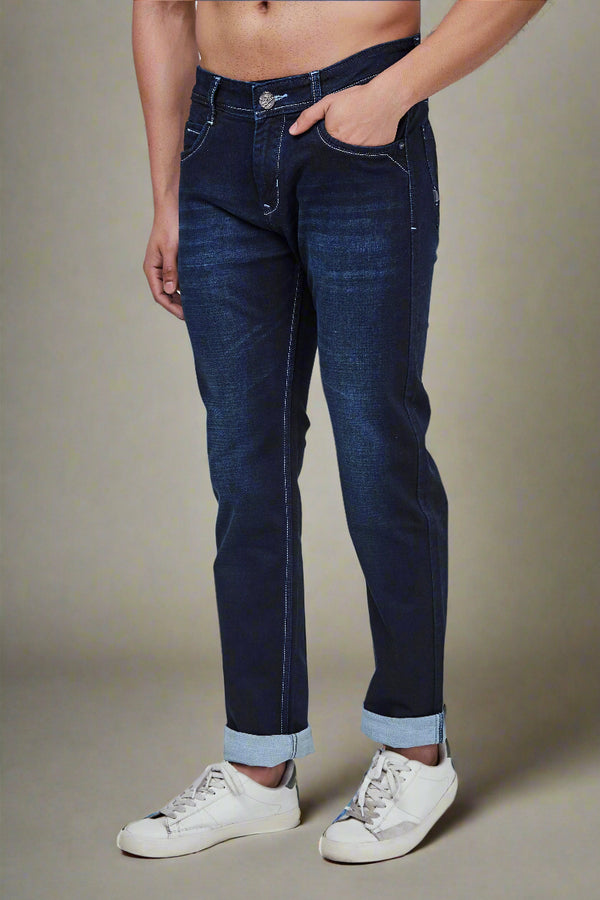 Dark Blue Slim Fit Jeans