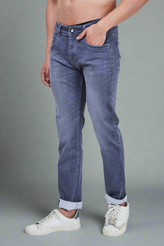 Grey Narrow Fit Jeans