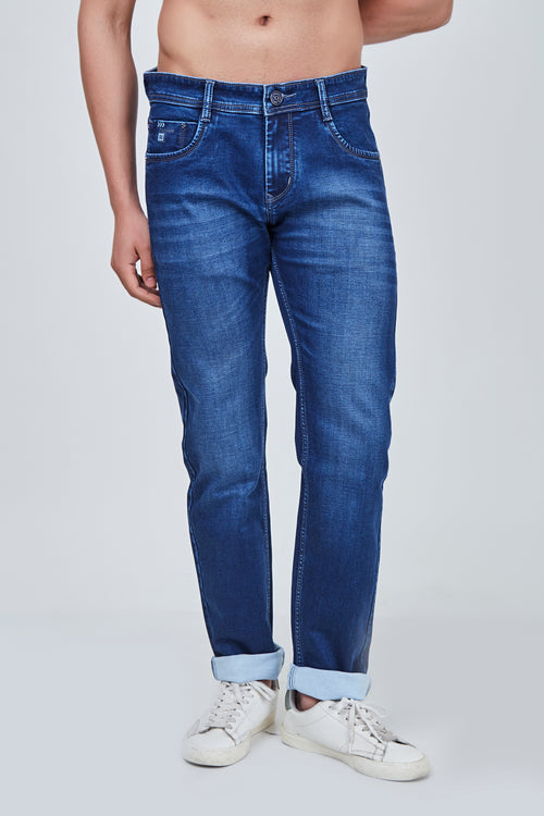 Light Blue Denim Narrow Fit Jeans